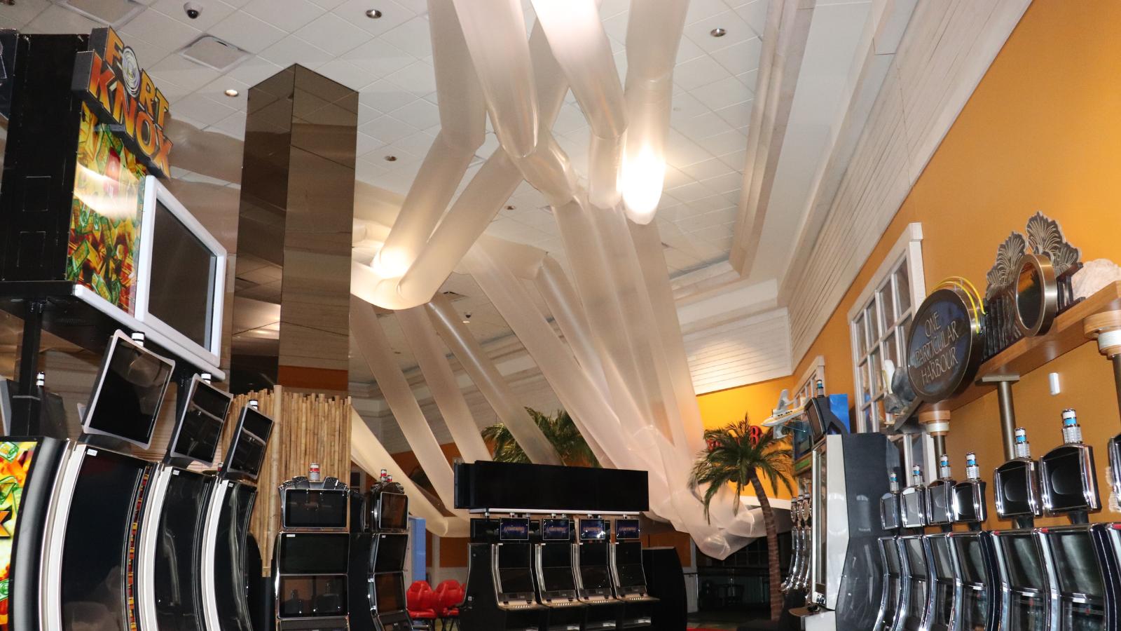 CRC restores flooded casino