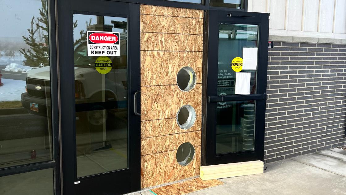 Construction entrance to orthopedic surgery center